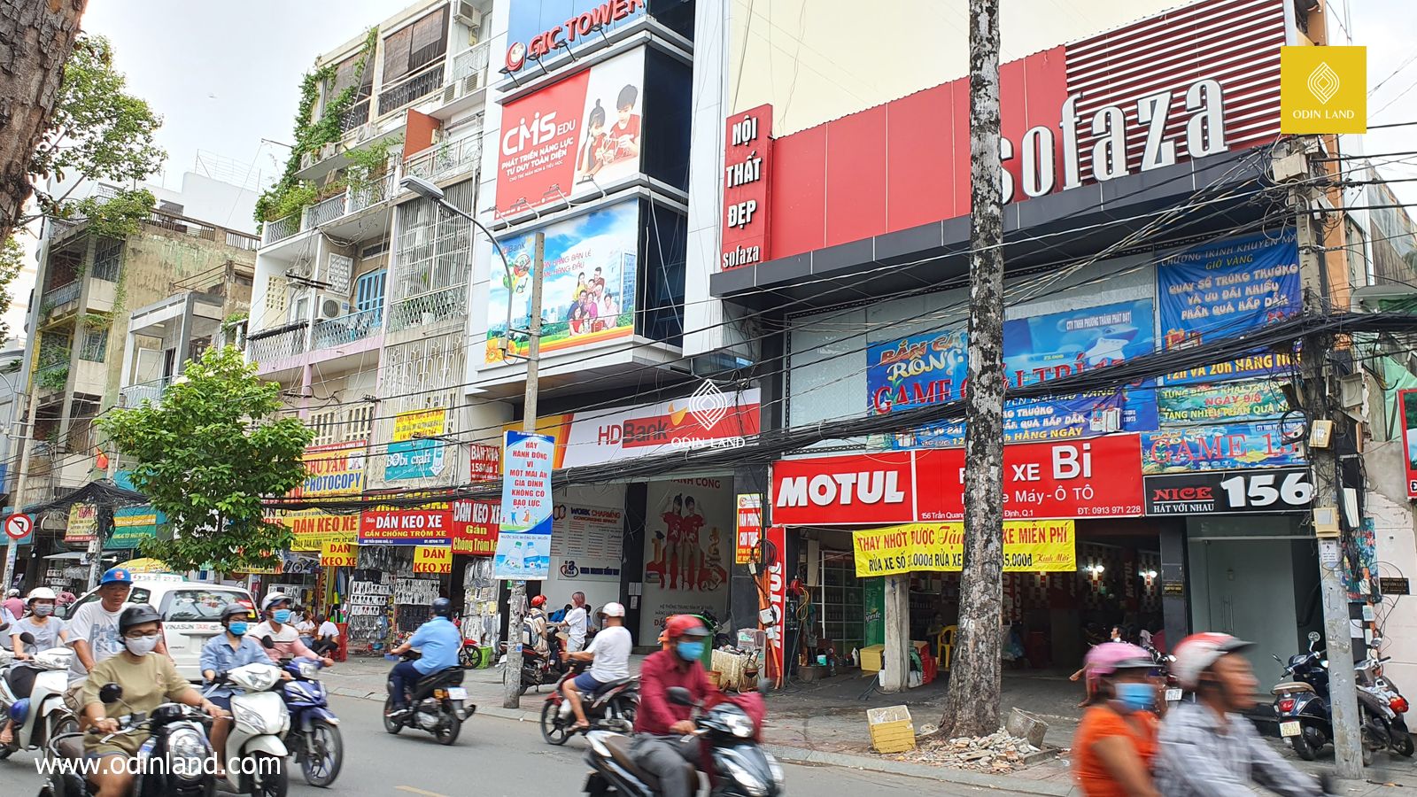 Surrounding the office for lease at GIC Tran Quang Khai
