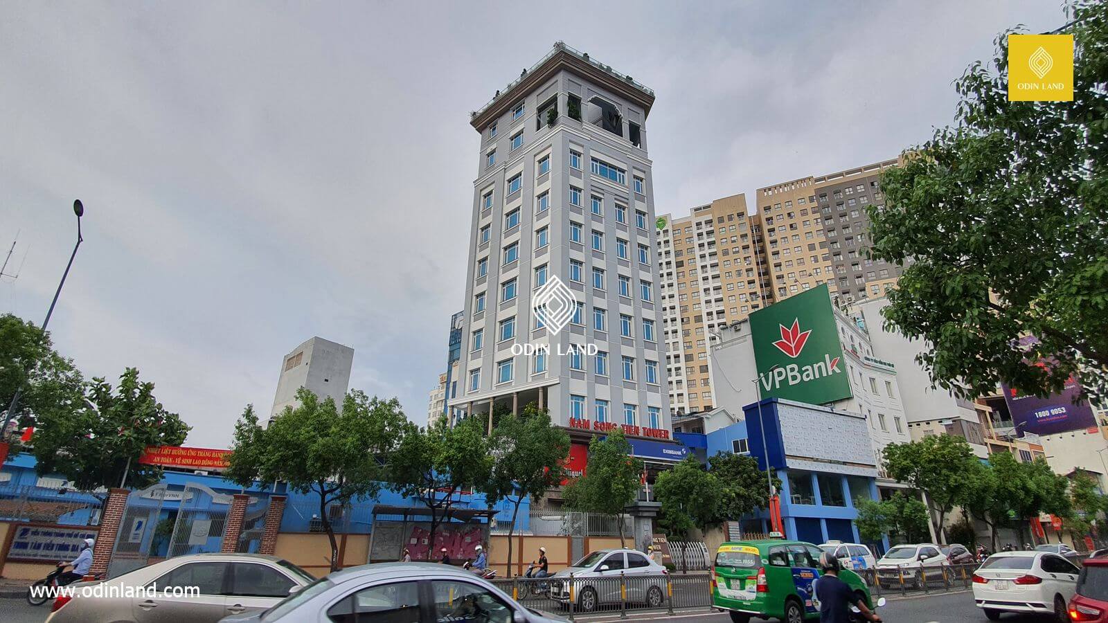 Office for lease at Nam Song Tien Tower