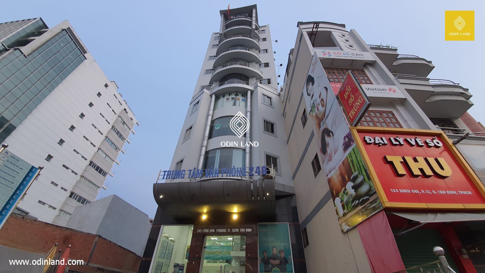 Văn phòng cho thuê tòa nhà Tất Minh Building quận Tân Bình