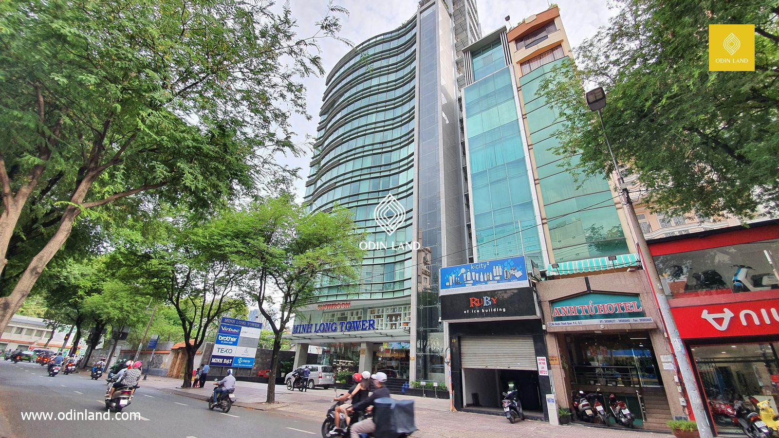 Office for lease at Minh Long Tower
