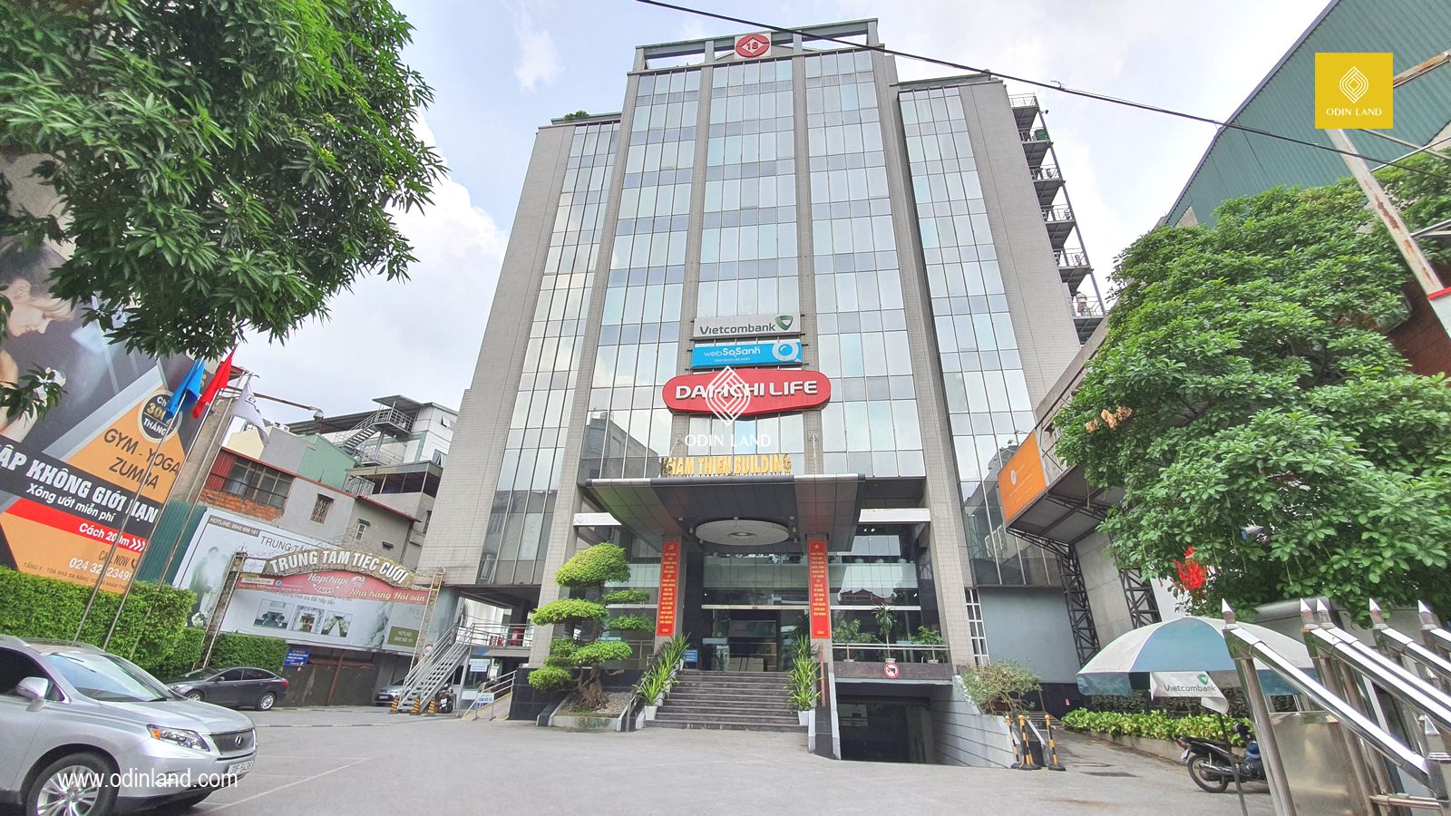 Office for lease at Kham Thien Building 2