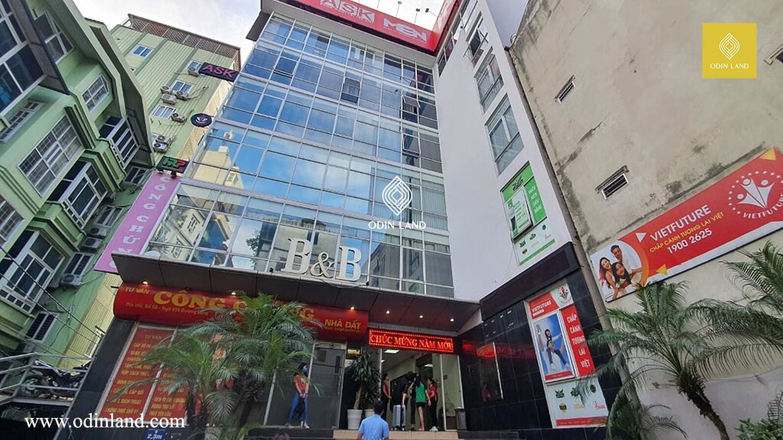 Tòa Nhà B&B Building | Ngõ 850 đường Láng, Đống Đa, HN