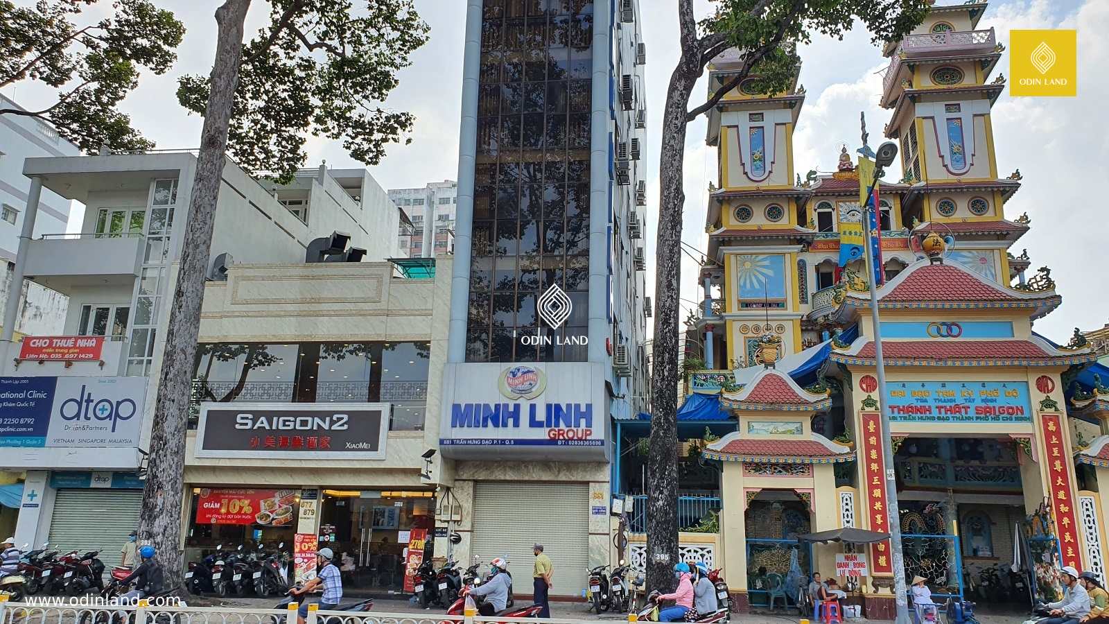 Văn phòng cho thuê tòa nhà Minh Linh Building